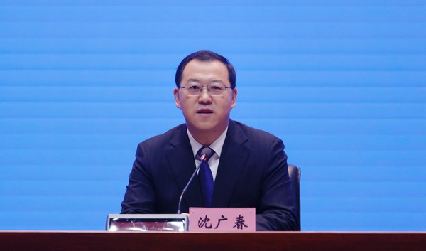 黑龍江省文化和旅游廳副廳長(zhǎng)沈廣春。張澍攝